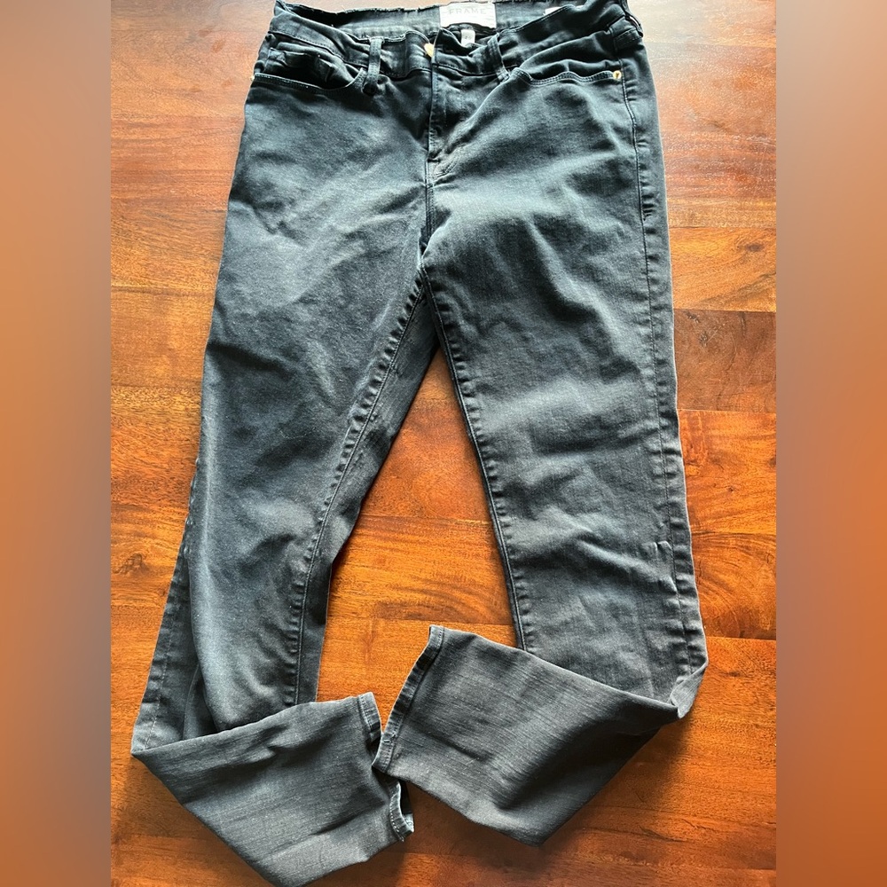 Frame black denim jeans